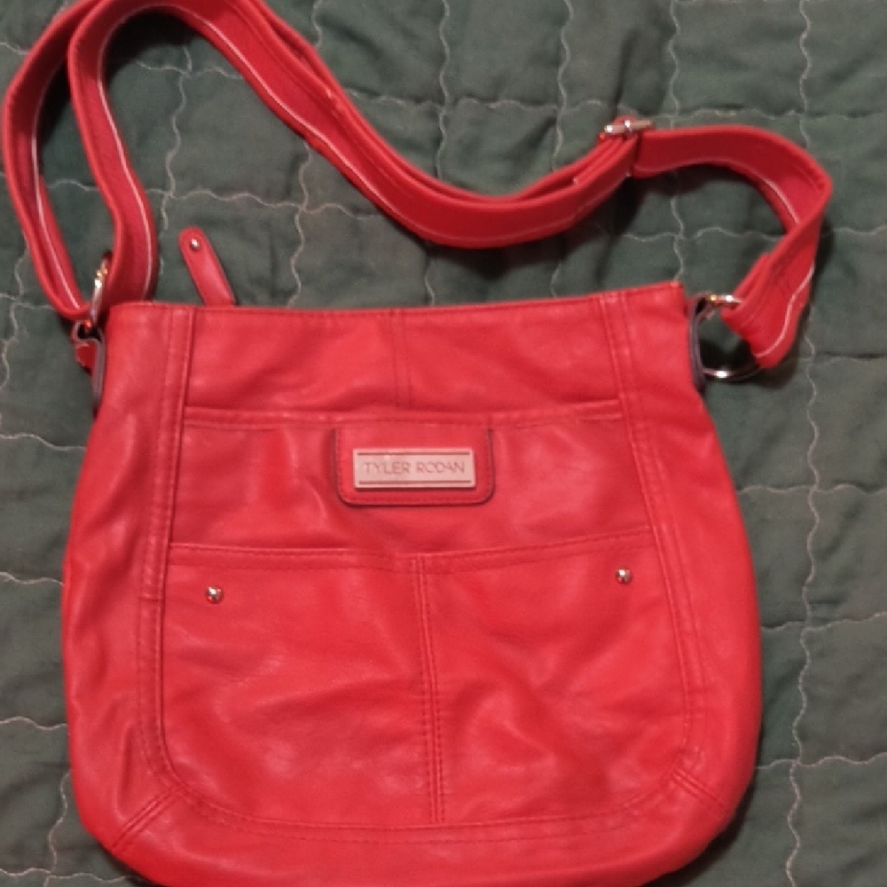 Tyler Rodan Vibrant Red Shoulder Bag